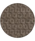 Dalyn Delano DA1 Chocolate Area Rug 6 ft. X 6 ft. Round