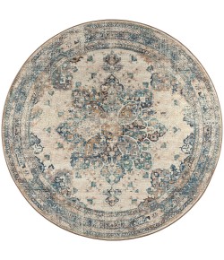 Dalyn Jericho JC6 Linen Area Rug 6 ft. X 6 ft. Round