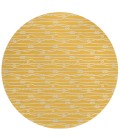 Dalyn Harbor HA7 Gold Area Rug 8 ft. X 8 ft. Round