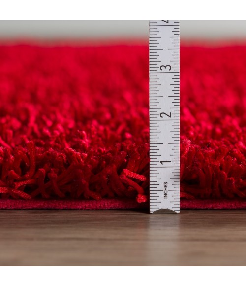 Dalyn Illusions IL69 Red Area Rug 3 ft. 6 in. X 5 ft. 6 in. Rectangle