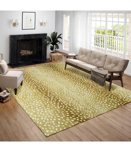 Dalyn Mali ML3 Gold Area Rug 8 ft. X 8 ft. Round