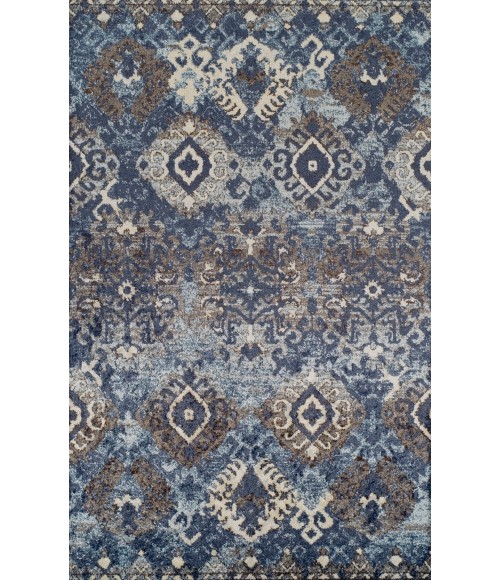 Dalyn Gala GA10 Navy Area Rug 3 ft. 3 in. X 5 ft. 1 in. Rectangle