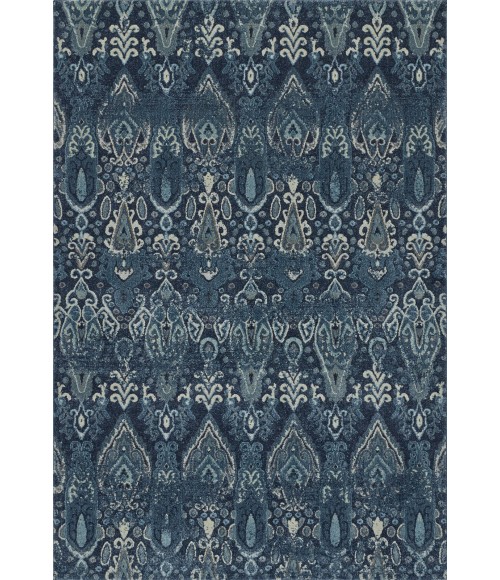 Dalyn Geneva GV315 Navy Area Rug 5 ft. 3 in. X 7 ft. 7 in. Rectangle