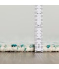 Dalyn Zoe Area Rug Dalyn Zoe ZZ1 Teal Area Rug 6 ft. X 9 ft. Rectangle