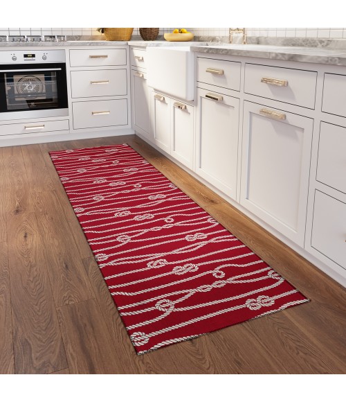 Dalyn Harbor HA7 Red Area Rug 2 ft. 3 in. X 7 ft. 6 in. Runner