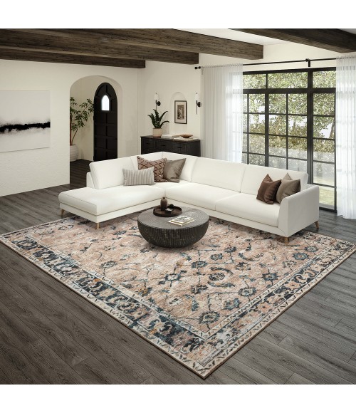 Dalyn Jericho JC4 Taupe Area Rug 4 ft. X 4 ft. Round