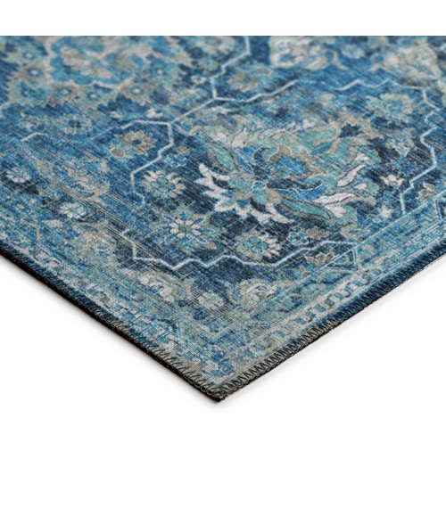 Dalyn Marbella Area Rug Dalyn Marbella MB4 Navy Area Rug 10 ft. X 10 ft. Round