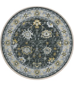 Dalyn Marbella MB6 Midnight Area Rug 6 ft. X 6 ft. Round
