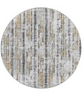 Dalyn Winslow WL6 Grey Area Rug 8 ft. X 8 ft. Round