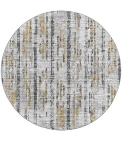 Dalyn Winslow WL6 Grey Area Rug 4 ft. X 4 ft. Round