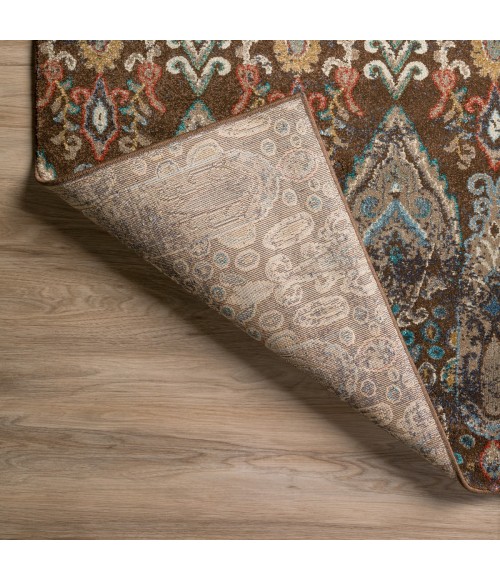 Dalyn Geneva GV315 Chocolate Area Rug 5 ft. 3 in. X 7 ft. 7 in. Rectangle