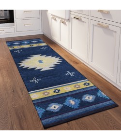 Dalyn Phoenix PH4 Navy Area Rug 2 ft. 3 in. X 7 ft. 6 in. Runner