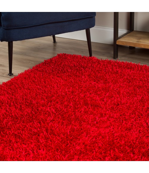Dalyn Illusions IL69 Red Area Rug 3 ft. 6 in. X 5 ft. 6 in. Rectangle