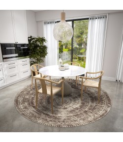 Dalyn Sedona SN7 Taupe Area Rug 8 ft. X 8 ft. Round