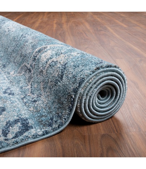 Dalyn Antigua AN7 Sky Area Rug 3 ft. 3 in. X 5 ft. 3 in. Rectangle