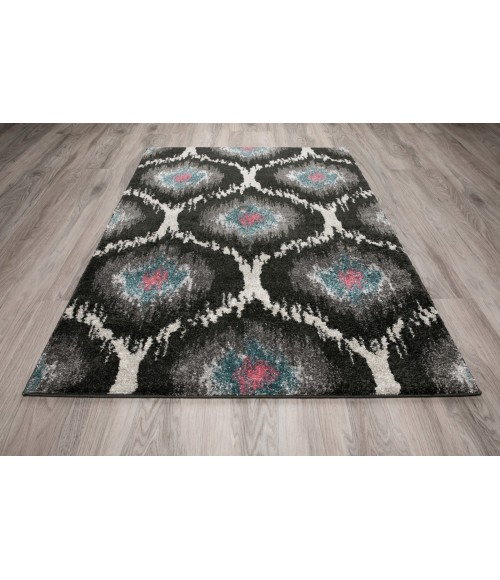 Dalyn Modern Greys MG360 Charcoal Area Rug 3 ft. 3 in. X 5 ft. 3 in. Rectangle