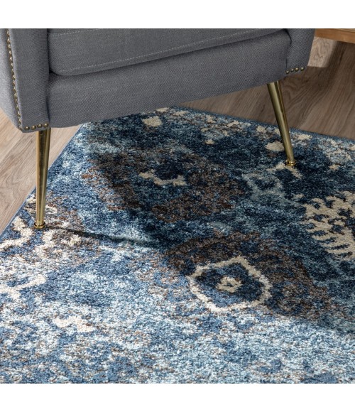 Dalyn Gala GA10 Navy Area Rug 3 ft. 3 in. X 5 ft. 1 in. Rectangle