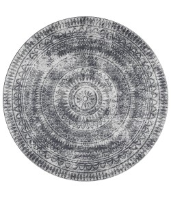 Dalyn Sedona SN7 Pewter Area Rug 6 ft. X 6 ft. Round