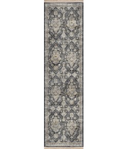 Dalyn Marbella MB4 Charcoal Area Rug 2 ft. 3 in. X 10 ft. Runner