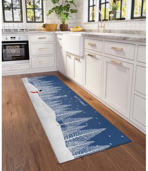 Dalyn Wonderland Area Rug Dalyn Wonderland WN12 Navy Area Rug 2 ft. 3 in. X 7 ft. 6 in. Runner
