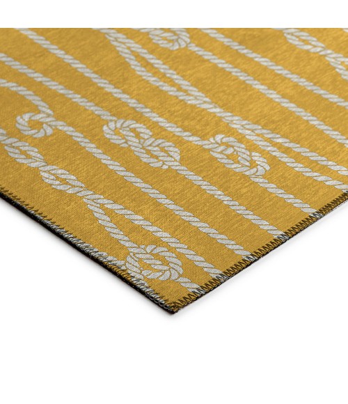 Dalyn Harbor HA7 Gold Area Rug 8 ft. X 10 ft. Rectangle
