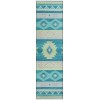 Dalyn Phoenix PH3 Teal Area Rug 2 ft. 3 in. X 7 ft. 6 in. Runner