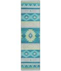 Dalyn Phoenix PH3 Teal Area Rug 2 ft. 3 in. X 7 ft. 6 in. Runner