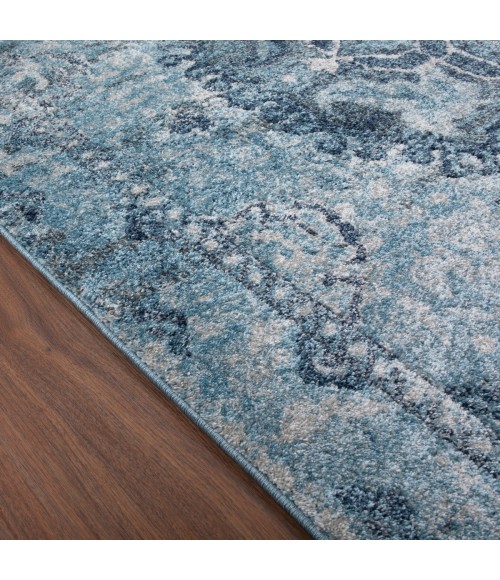 Dalyn Antigua AN7 Sky Area Rug 3 ft. 3 in. X 5 ft. 3 in. Rectangle