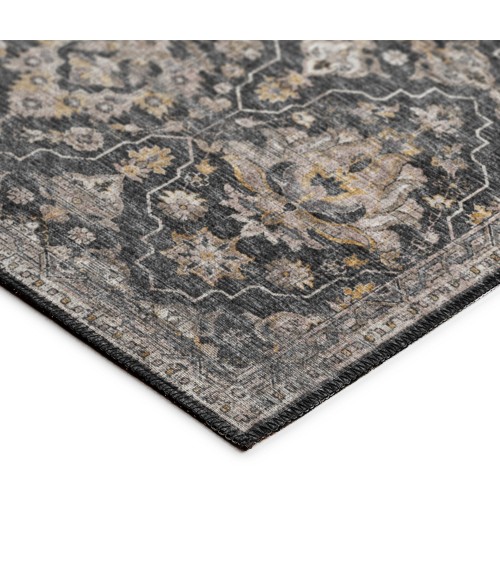 Dalyn Marbella MB4 Charcoal Area Rug 10 ft. X 10 ft. Round