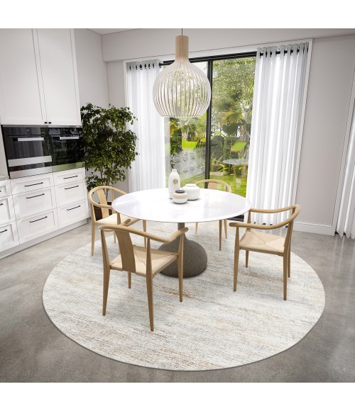 Dalyn Ciara CR1 Linen Area Rug 10 ft. X 10 ft. Round