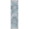 Dalyn Marbella MB3 Denim Area Rug 2 ft. 3 in. X 10 ft. Runner