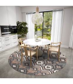 Dalyn Sedona SN2 Bison Area Rug 8 ft. X 8 ft. Round