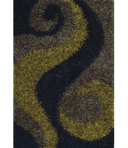 Dalyn Visions VN5 Black Area Rug 3 ft. 6 X 5 ft. 6 Rectangle
