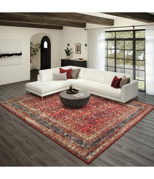 Dalyn Jericho Area Rug Dalyn Jericho JC7 Scarlett Area Rug 10 ft. X 10 ft. Round