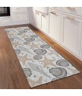 Dalyn Seabreeze SZ4 Silver Area Rug 2 ft. 3 in. X 7 ft. 6 in. Runner
