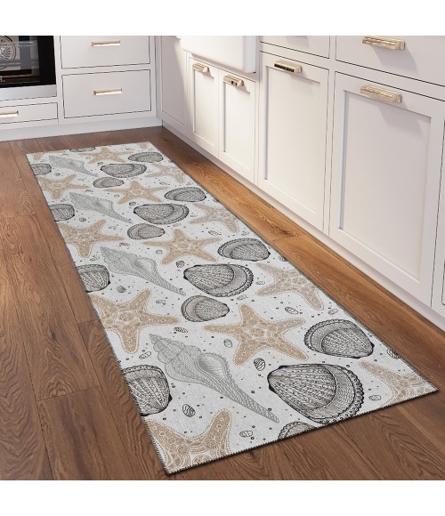 Dalyn Seabreeze SZ4 Silver Area Rug 2 ft. 3 in. X 7 ft. 6 in. Runner