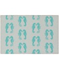 Dalyn Seabreeze SZ15 Teal Area Rug 1 ft. 8 in. X 2 ft. 6 in. Rectangle