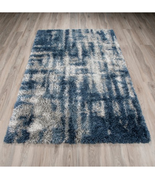 ARTURRO AREA RUG Dalyn Arturro AT11 Navy Area Rug 5 ft. 3 in. X 7 ft. 7 in. Rectangle