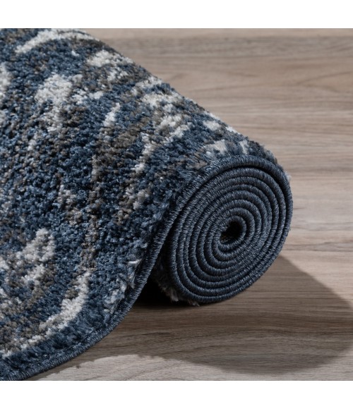 Dalyn Gala GA3 Navy Area Rug 4 ft. 11 in. X 7 ft. Rectangle