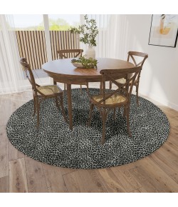 Dalyn Mali ML2 Midnight Area Rug 6 ft. X 6 ft. Round