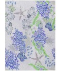 Dalyn Seabreeze SZ1 Lavender Area Rug 5 ft. X 7 ft. 6 in. Rectangle