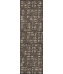 Dalyn Delano DA1 Chocolate Area Rug 2 ft. 6 in. X 10 ft. Runner