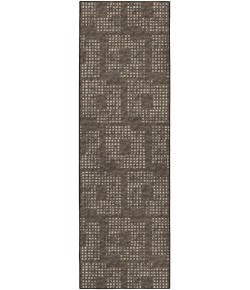 Dalyn Delano DA1 Chocolate Area Rug 2 ft. 6 in. X 12 ft. Runner