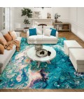 Dalyn Kikiamo KK4 Lagoon Area Rug 8 ft. X 8 ft. Round