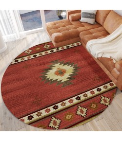 Dalyn Phoenix PH4 Paprika Area Rug 8 ft. X 8 ft. Round