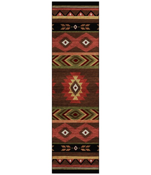 Dalyn Phoenix PH3 Chocolate Area Rug 2 ft. 3 in. X 7 ft. 6 in. Runner