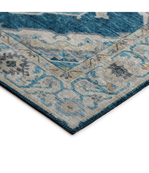 Dalyn Marbella Area Rug Dalyn Marbella MB1 Indigo Area Rug 10 ft. X 10 ft. Round