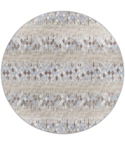 Dalyn Winslow WL5 Taupe Area Rug 4 ft. X 4 ft. Round