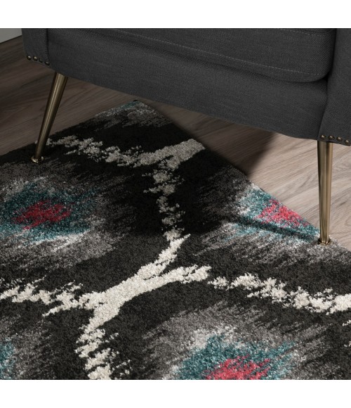 Dalyn Modern Greys MG360 Charcoal Area Rug 3 ft. 3 in. X 5 ft. 3 in. Rectangle