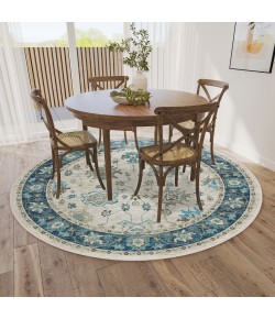 Dalyn Marbella MB6 Flax Area Rug 6 ft. X 6 ft. Round